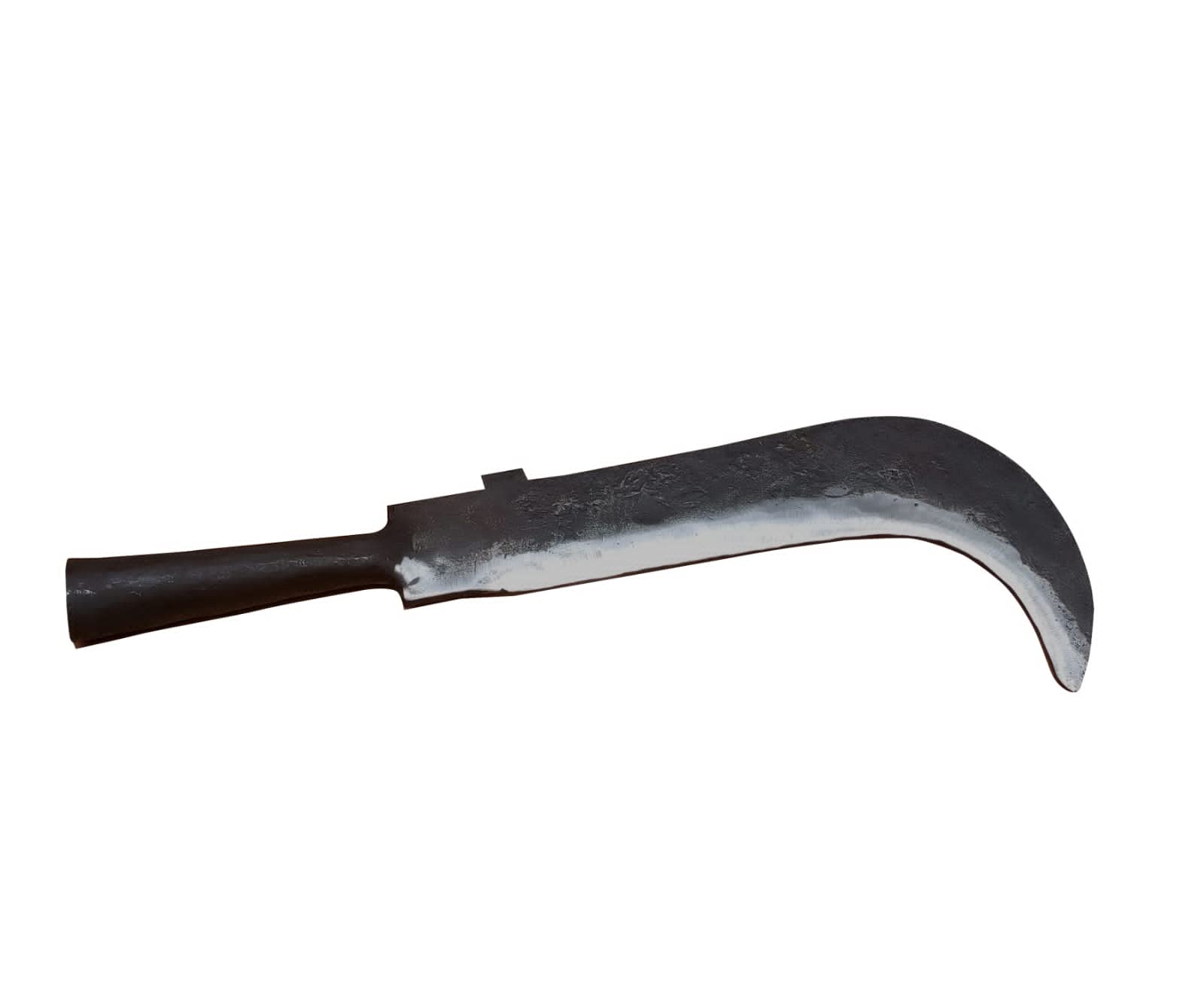 MYNAKSHA Iron Aruva / Handymade Aruval Iron Bill Hook with Wooden Handle / Gardening Knives Handmade Bill Hook / Wooden Handle for Home and Garden use / VetuKathi - Blade Size 7.5 inch 4