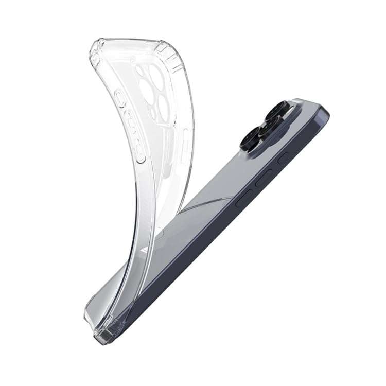 Glasgow Flexible Back TPU Case Cover Drop Protection Cover for [ Apple iPhone 16 Pro Max ] - Transparent 4
