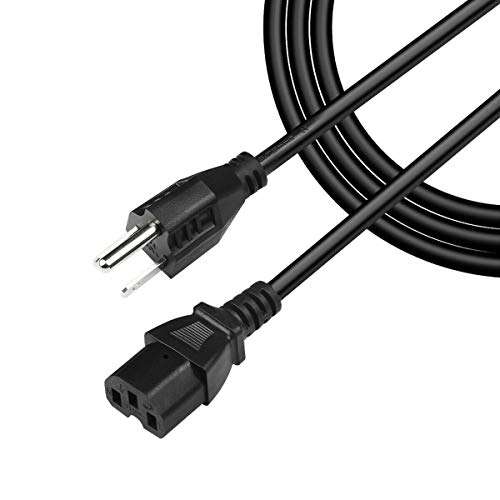 Marg AC Power Cord Cable for Acer X223WC P221W X221W X222W 22'' LCD Monitor AZ5600-U1352 AZ5600-U2092 All-in-One PC Aspire Z5 Z5600 AZ5600#DQSLTAA005248009C96300 All in One AIO Desktop 1