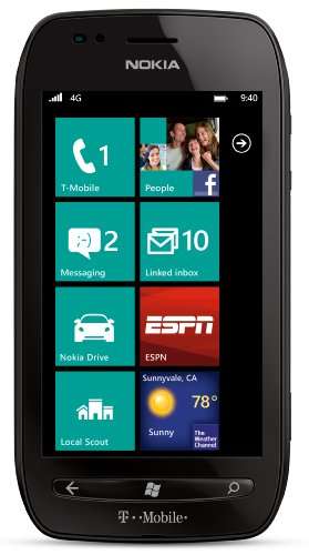Nokia Lumia 710, Black 8GB (T-Mobile)