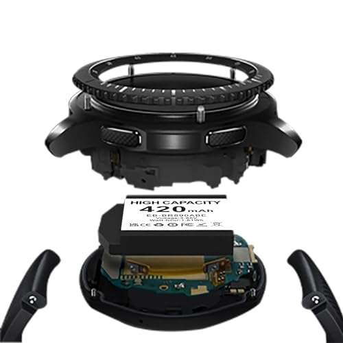 SHENMZ Battery for Samsung Galaxy Watch 4 Classic EB-BR890ABY SM-R890 SM-R895 (46mm) / SM-R870 SM-R875 SM-R875U (44mm) with Repair Tool Kits, 420mAh 4