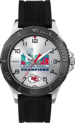 Timex Tribute Men's NFL Gamer 42mm Watch – 2023 Super Bowl Champions Kansas City Chiefs