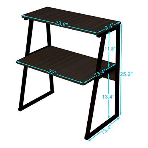 Deston Printer Stand with 3-Tier Storage Shelves, Large Size Multi-Purpose Desktop Organizer for Printer, Copier, Scanner, Files, and Books, 3 Layers Shelves with Steel Frame for Home and Office 5