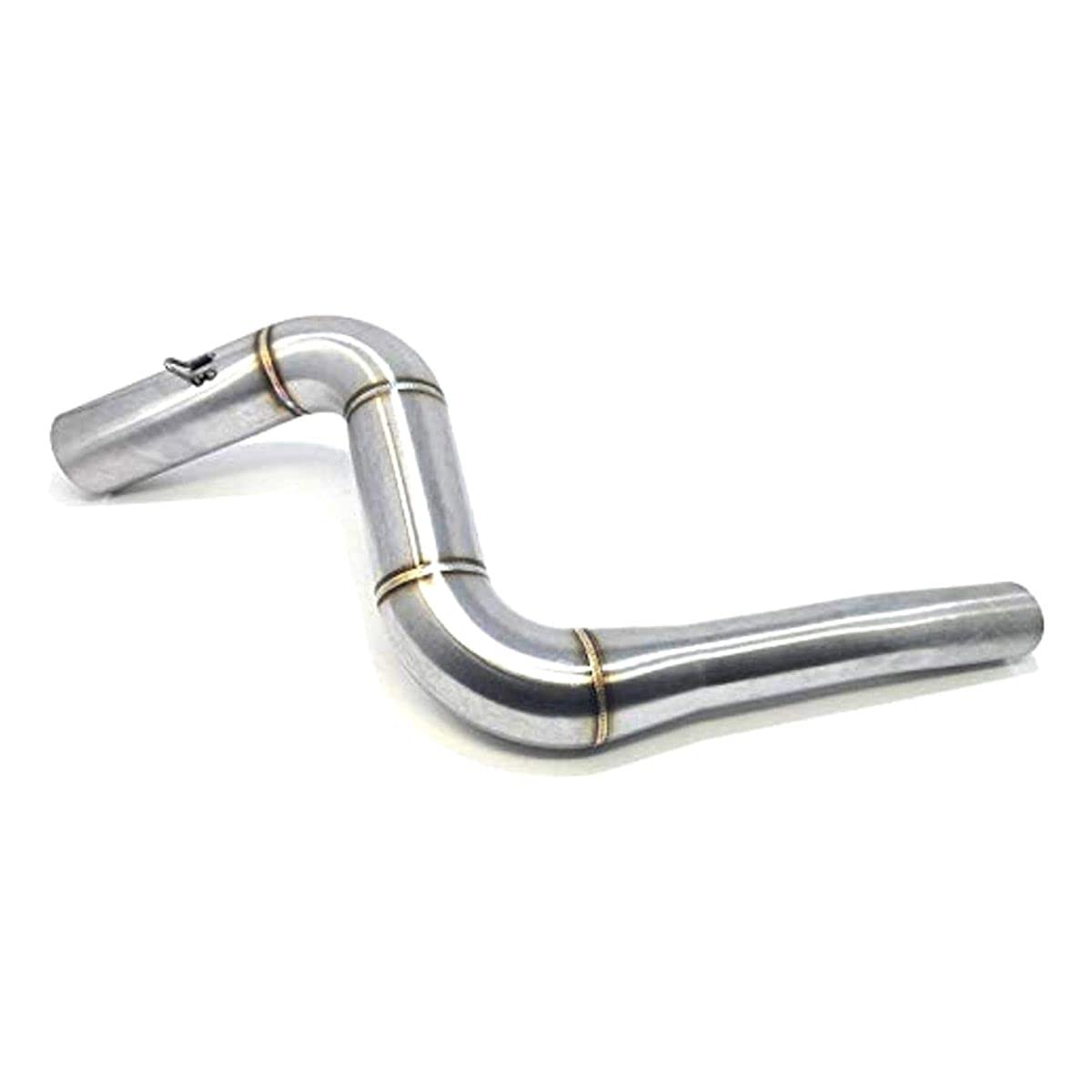 Aow Attractive Offer World Stainless Steel Exhaust Middle Muffler Bend Pipe for Bajaj Dominar 400/ Bajaj Pulsar RS200, Bend Pipe T-12 (Pack Of 1) 1