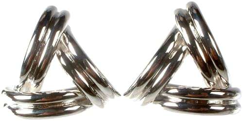 Exotic India Sterling Earrings - Sterling Silver 1