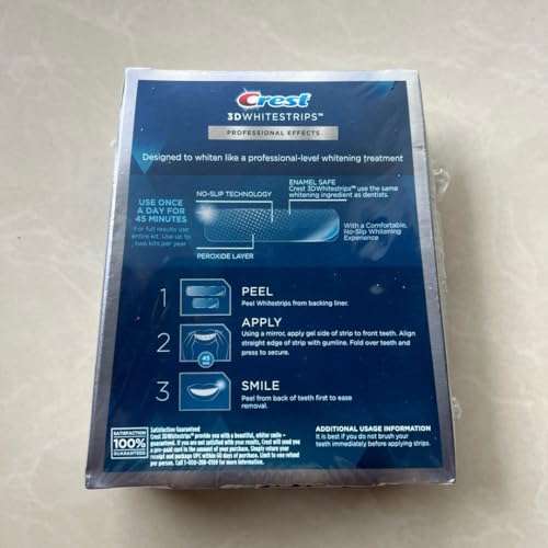 Crest 3D White Whitestrips Professional Effects, 40 count 3