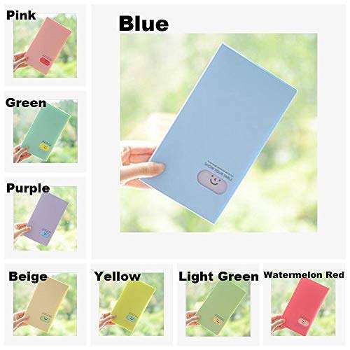 Kpop Photocard Holder Book 3 Inch Mini Photo Card Album 120 Pockets Card Stock Small Lomo Card Holder(Pink) 3