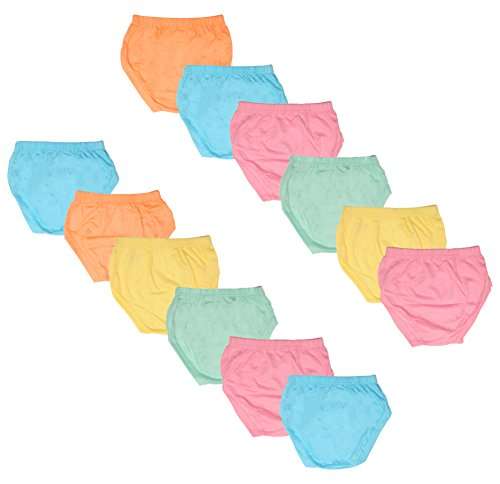 LUXCY Unisex Animal Print Thermal Bottom (Pack of 12)(MRBBIPRJBKIDDO(Pack of 12)(3-4) 12_Multicolor_70) Multicolour 2