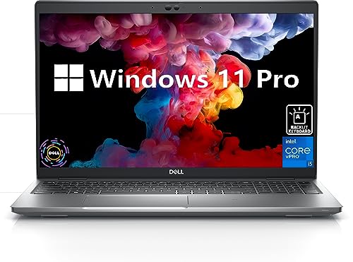 Dell Latitude 5530 15.6 Inch Business Laptop, Intel Core i5-1245U vPro, 32GB RAM, 1TB SSD, Windows 11 Pro, Backlit Keyboard, SD Card Reader, RJ - 45, HDMI
