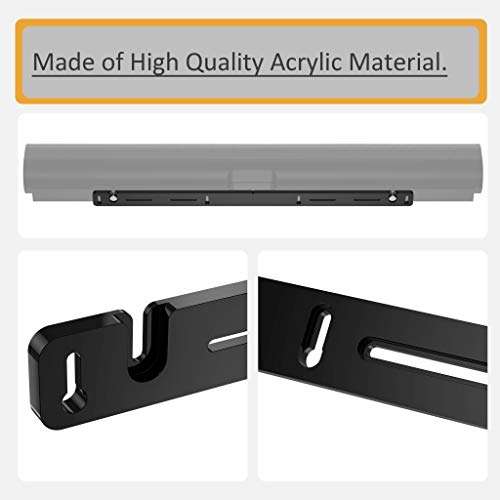 Yaotieci Wall Mount Compatible with Sonos Arc Sound Bar, Floating Style Mounting Bracket for Sonos Arc Wall Mount, Soundbar Mount for Sonos Arc Mount on Wall Under TV 3