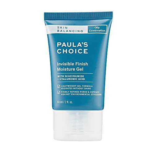 PAULA'S CHOICE SKIN BALANCING Invisible Finish Gel Moisturizer Face Cream with Niacinamide & Hyaluronic Acid, Large Pores & Oily Skin, 60 ml (23400) 1