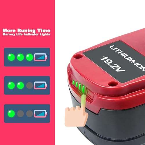 DTK C3 Battery Replacement for Craftsman 19.2V Battery Lithium ion 6000mah 1Pack 6