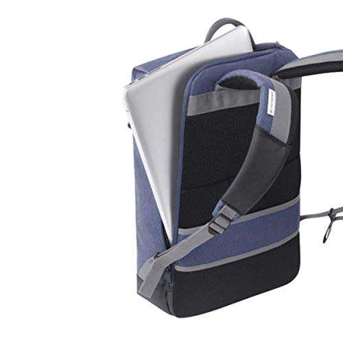 Deluxe Flapover Laptop Backpack (Deep Lake) 6