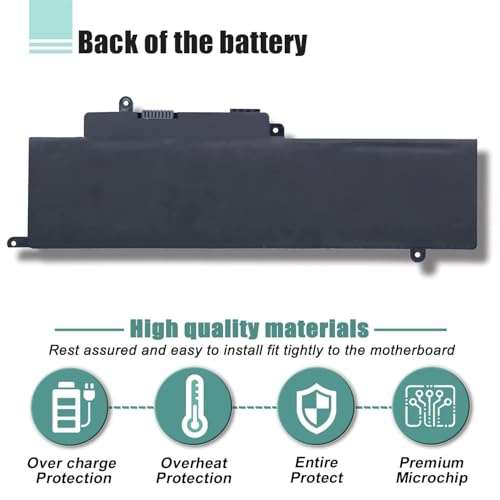 BOWEIRUI 68Wh GJKNX Laptop Battery Replacement for Dell Latitude 5480 5580 5280 5288 5488 5590 5591 5490 5491 5495 E5480 E5580 E5490 E5590 Precision 15 3520 3530 Serie DY9NT 5YHR4 451-BBZG GD1JP 4