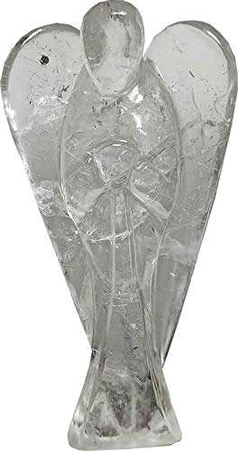Aldomin® Natural Clear Quartz Healing Crystal Angel (120 Gram) 1