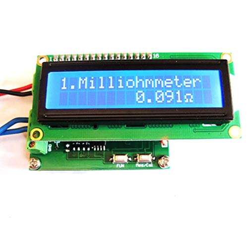 HR390 Milliohm Meter Low Resistance Tester Ohmmeter to Measure Resistance Value 1