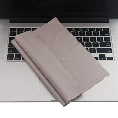 KeogdsaMicrofiber Liners Cleaning Cloths 15” Screen Keyboard and TrackPad Cover for Imprint Protection-Laptops 15”, MacBook 15”,16”,1PCS 1