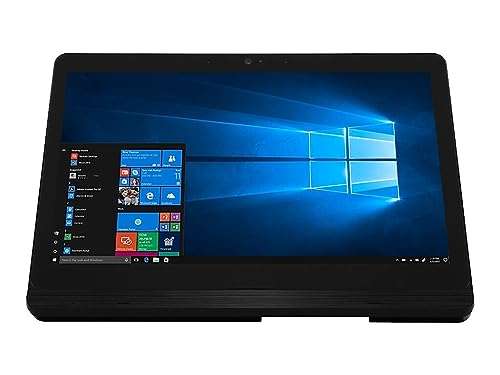 MSI PRO 16 Flex 8GL-061US AIO Desktop, 15.6" HD Touchscreen, Intel Celeron N4000, 4GB Memory, 256GB SSD, WiFi 5, BT 4.2, Fanless, Windows 10 PRO 1