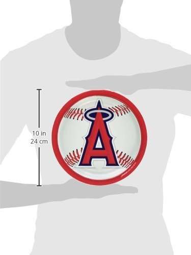 Angels™ Round Disposable Party Plates - 9" (Packs of 18) - Perfect for Game Day Celebrations & Tailgating 2