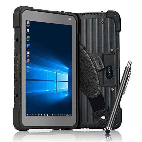 MUNBYN Rugged Android Tablet Barcode Scanner ILT01, 8" Android 13 Inventory Tablet and Rugged Tablet IRT04, 8-inch Industrial Tablet PC Windows 10 64-bit Pro,700nit Sunlight Readable 3
