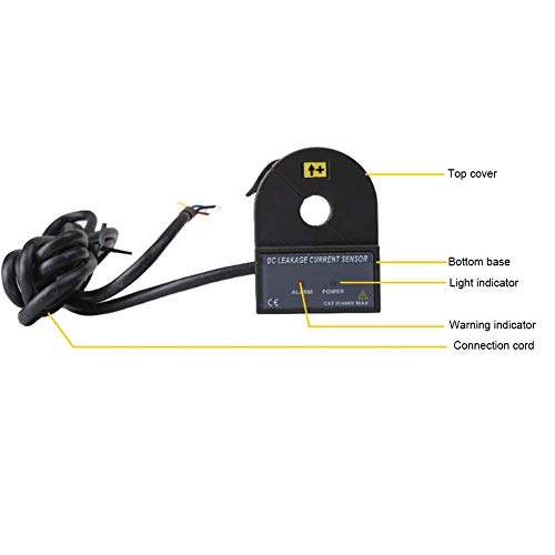 Current Sensor, ETCR010KD Opening and Closing Direct Current Sensor Leakage Detective Leakage 3