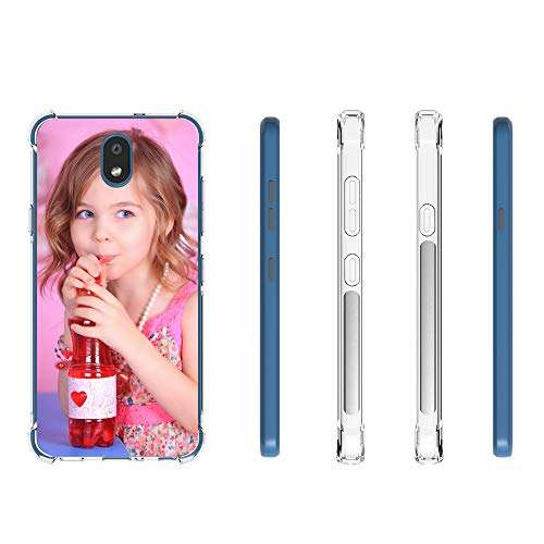 shumei Custom Case Compatible with LG K30 2019,LG Arena 2,LG Tribute Royal,LG Escape Plus,LG Aristo 4+ Cover Anti-Scratch Soft TPU Clear Personalized Photo Make Your Own Picture Phone Cases 2