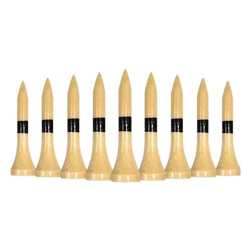 LIKOSO Wooden Golf Tees 1 1/2 inch Pack of 100 38mm Natural Color 1