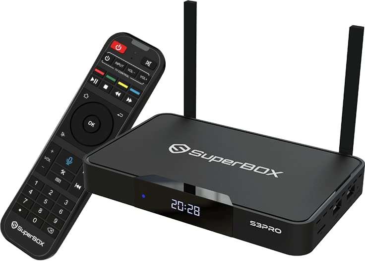 Superbox S3 PRO 2GB 32GB Wi-Fi 2.4G/5G Android 9.0 1