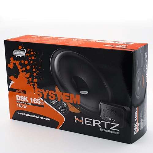 Hertz Dieci Series DSK-1653 Component Speaker Kit 6.5" 2-Way: DV 165.3 + DT 24.3 + DX 300 + Grilles 5