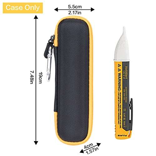 Aenllosi Hard Case Replacement for Fits Fluke 1AC/1LAC/2AC/LVD2/FLK2AC Non-Contact Volt Alert Voltage Tester Pen 5