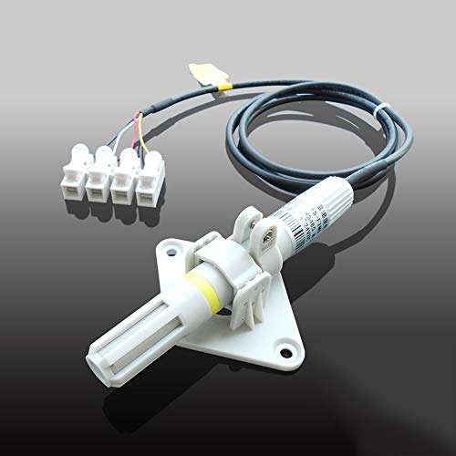 Taidacent Small Temperature and Humidity Transmitter Sensor RS485 Temperature Sensor Analog Temperature and Humidity Sensor Transmitter 0-10V / 0-5V (2 Wire Temperature and Humidity 0~5V Output) 3