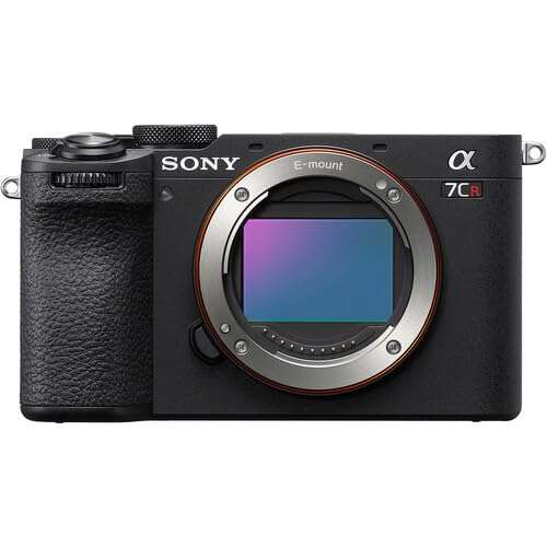 Sony Alpha 7CR Mirrorless Full-Frame Interchangeable Lens Hybrid Camera (ILCE-7CR/B) + 64GB SF-G Tough Card + Camera Bag + 2 x NP-FZ100 Compatible Battery + Corel Software + External Charger + More 3