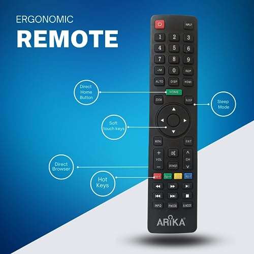 ARIKA G Series ARC0040S 40 inches 1080 P Full HD Smart Android LED TV Black 4