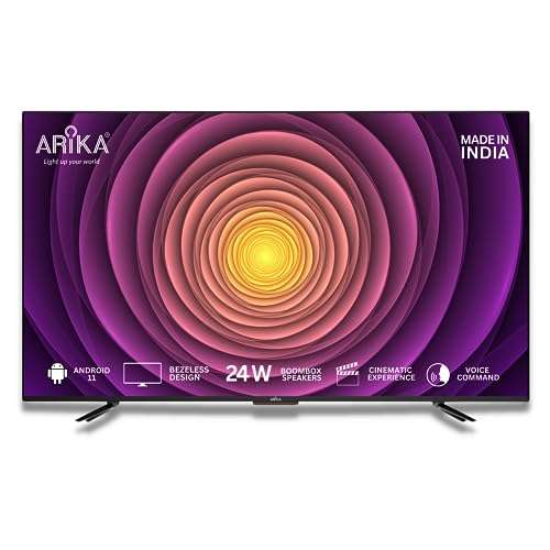 ARIKA G Series ARC0040S 40 inches 1080 P Full HD Smart Android LED TV Black 1