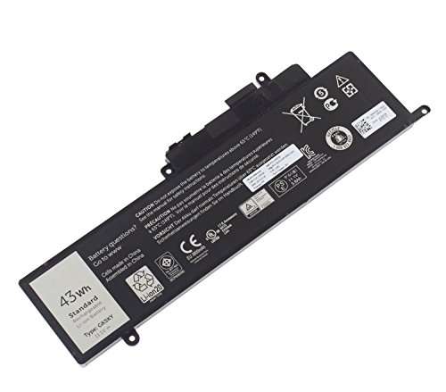 FLIW GK5KY Replacement Battery Compatible with 11 3147 3000 3148 3152 13 7000 7347 7348 7352 7353 Series GK5KY 04K8YH 92NCT 092NCT 4K8YH P20T [11.1V 43Wh] 1