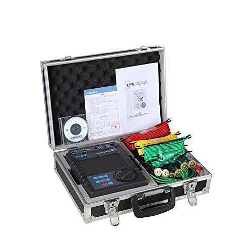 Aohi WXQ-XQ Resistance Current Detection Digital Multimeter ETCR3000 0~600V Digital Earth Resistance Meter Electric Tester 6