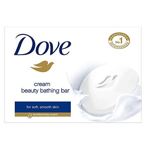 Dove Cream Beauty Bathing Bar, 75g (Buy 3 Get 1 Free)