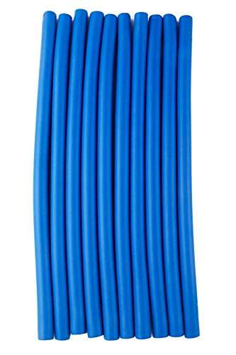 Fok Combo Pack Of 13Pc Hair Accessories, Set Of 3Pc Hair Puff Up Volumizer Donut Bun Puff Maker 3 Sizes Puff Styler + Set Of 10Pc Foam Hair Roller Sticks 3