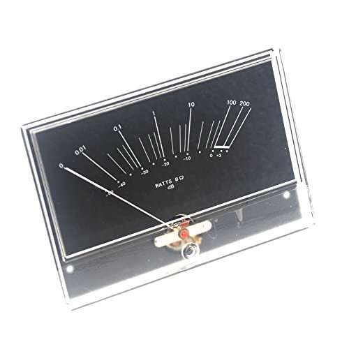 2pcs M-5000R HIFI Fever Amplifier VU Panel DB Level Meter Power Amplifier 2