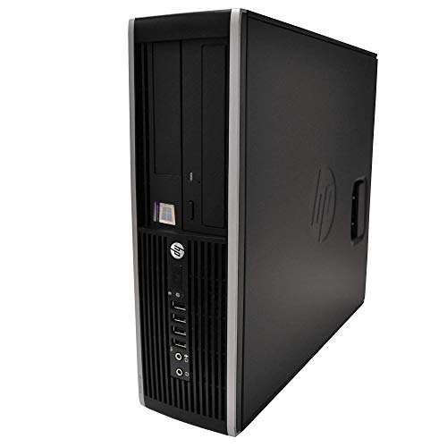 HP Elite Desktop PC, Intel Core i5 3.1 GHz, 8 GB RAM, 1 TB HDD, Keyboard/Mouse, WiFi, 19in LCD Monitor (Brands Vary), DVD-RW, Windows 10 (Renewed) 3