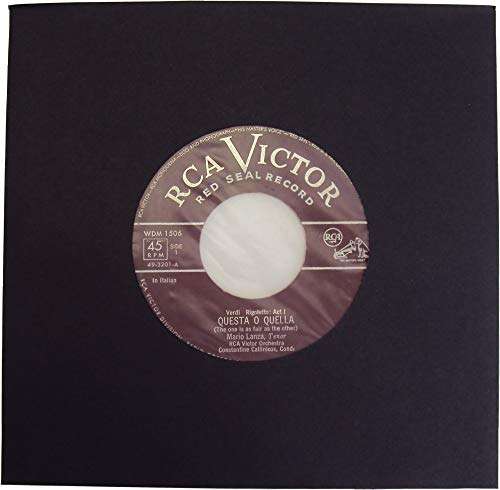 (100) Super Heavyweight Polylined Black Paper Inner Sleeves for 7" Records - Archival Quality, Acid-Free, Static-Free - Premium Protection 4