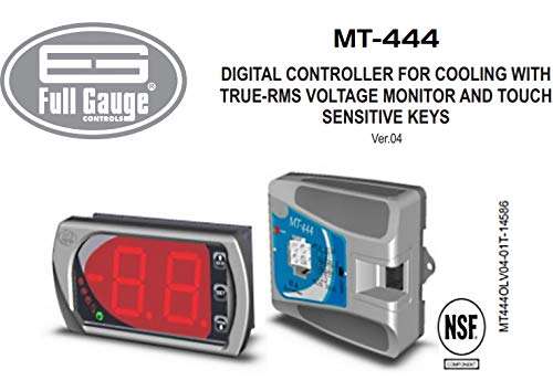 Digital Controller for Cooling with True-RMS Voltage Monitor and Touch Sensitive Keys (Model MT-444) 2