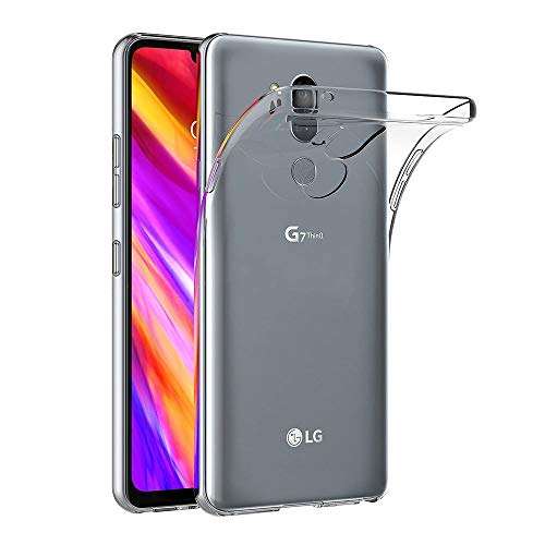 MaiJin Case for LG G7 ThinQ/LG G7 Plus ThinQ (6.1 inch) Soft TPU Rubber Gel Bumper Transparent Back Cover 1