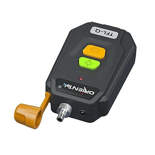 ORIENTEK TLT-12E Fiber Optic Tool Kit Fiber Connector Microscope + Fiber Optic Power Meter + Optical Light Source +VFL FTTH Loss Test Kit Optical Power Meter OPM OLS (TLT-12E) 6