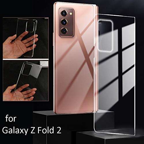 VIESUP for Galaxy Z Fold 2 5G Phone Case, Scratch-Resistant Protective Cases for Samsung Galaxy Z Fold 2 5G Ultra-Thin PC All-Inclusive Tup Soft Shell Case (Frosted) 2