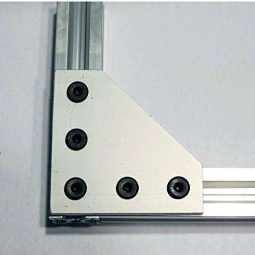3D PrintZkart - 3D Printer Parts - V Slot 90 Degree joining palte (Set of -5) 3