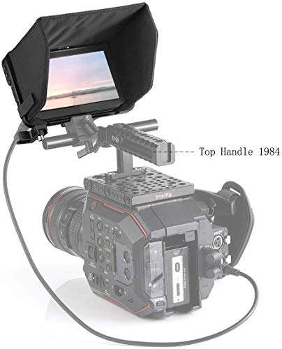 SmallRig Monitor Cage with Sunhood for SmallHD Focus Series 5 inches Monitor 2249 5