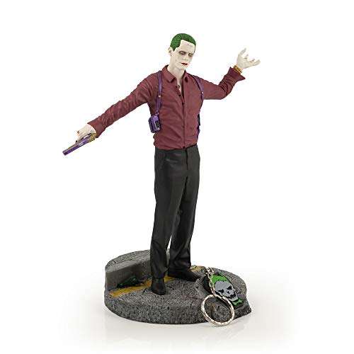 DC Suicide Squad Joker Finders Keypers Statue | Official Suicide Squad Key Holder Figure | 10 Inches Tall 1
