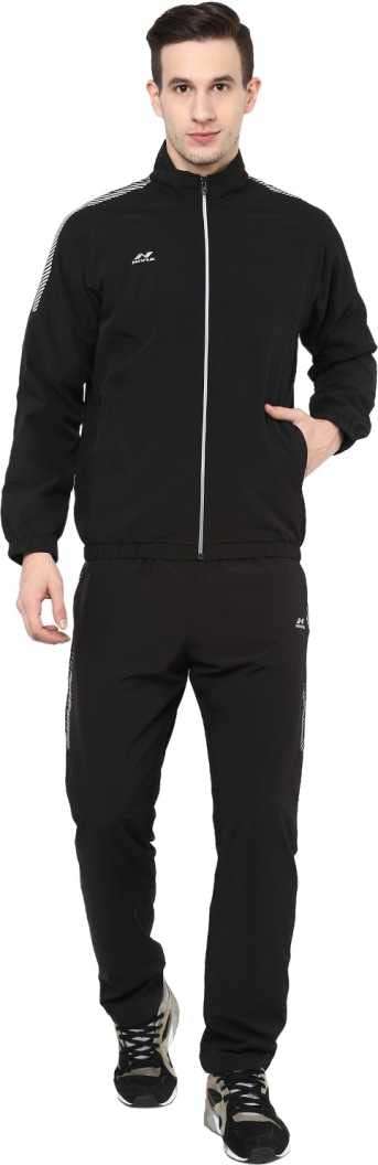 Nivia 2460 CARBOXY-3 Upper Tracksuit, S (Black) 1