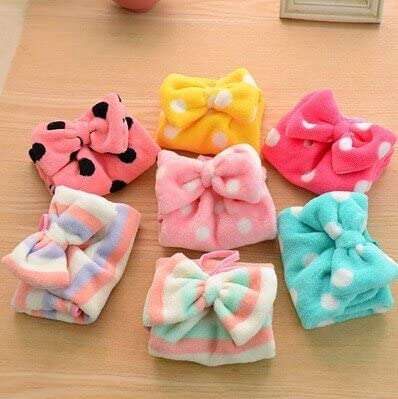 GlobalNiche® 6Velvet Bow Hanging Strong Absorbent, Lint-free Cloth Kitchen 30g (19389) 1